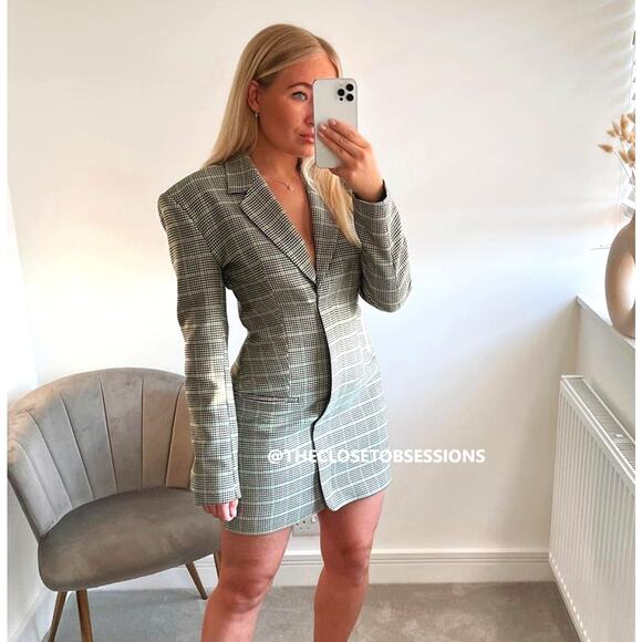 ZARA Printed Blazer Dress NWT - Picture 6 of 16